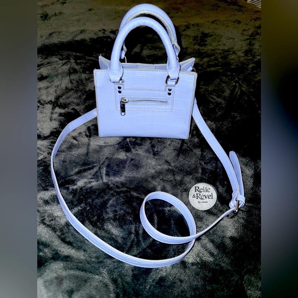 Wild Fable Light Blue Purse w/ Detachable Strap - Chic &Versatile!